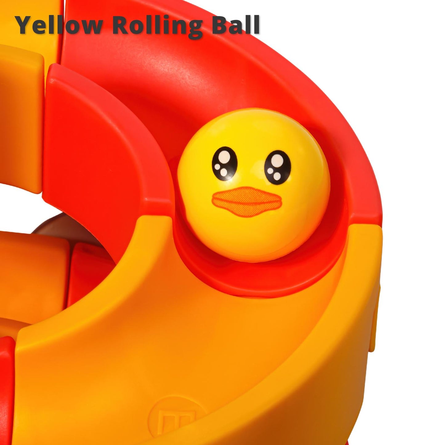 Duck Slide Bath Toys, Wall Track Building Set for Kids Ages 4-8, Fun DIY Kit Birthday Gift for Toddler Boys & Girls (34 Pcs)